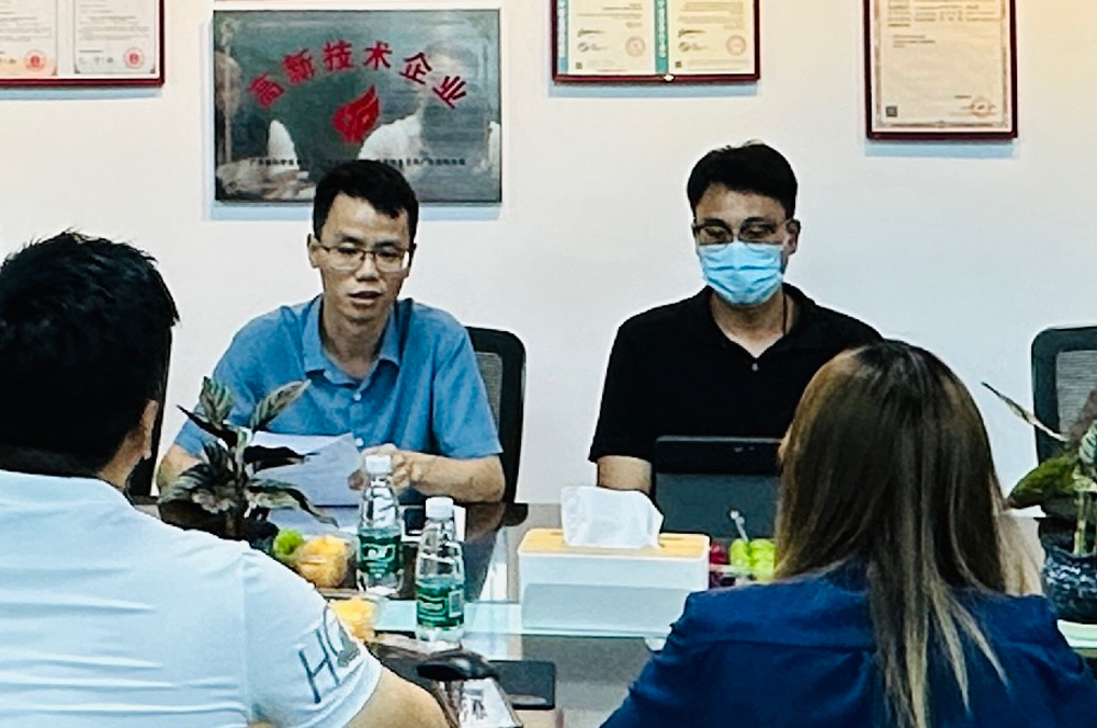 佛山市生態(tài)環(huán)境局、佛山市生態(tài)環(huán)境局順德分局領(lǐng)導(dǎo)蒞臨廣碧調(diào)研指導(dǎo)(圖2)